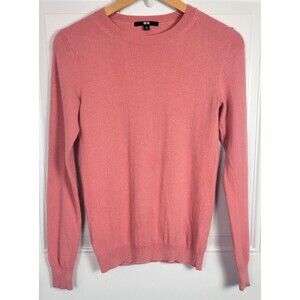 Uniqlo Womens Cashmere Crewneck Sweater Size S